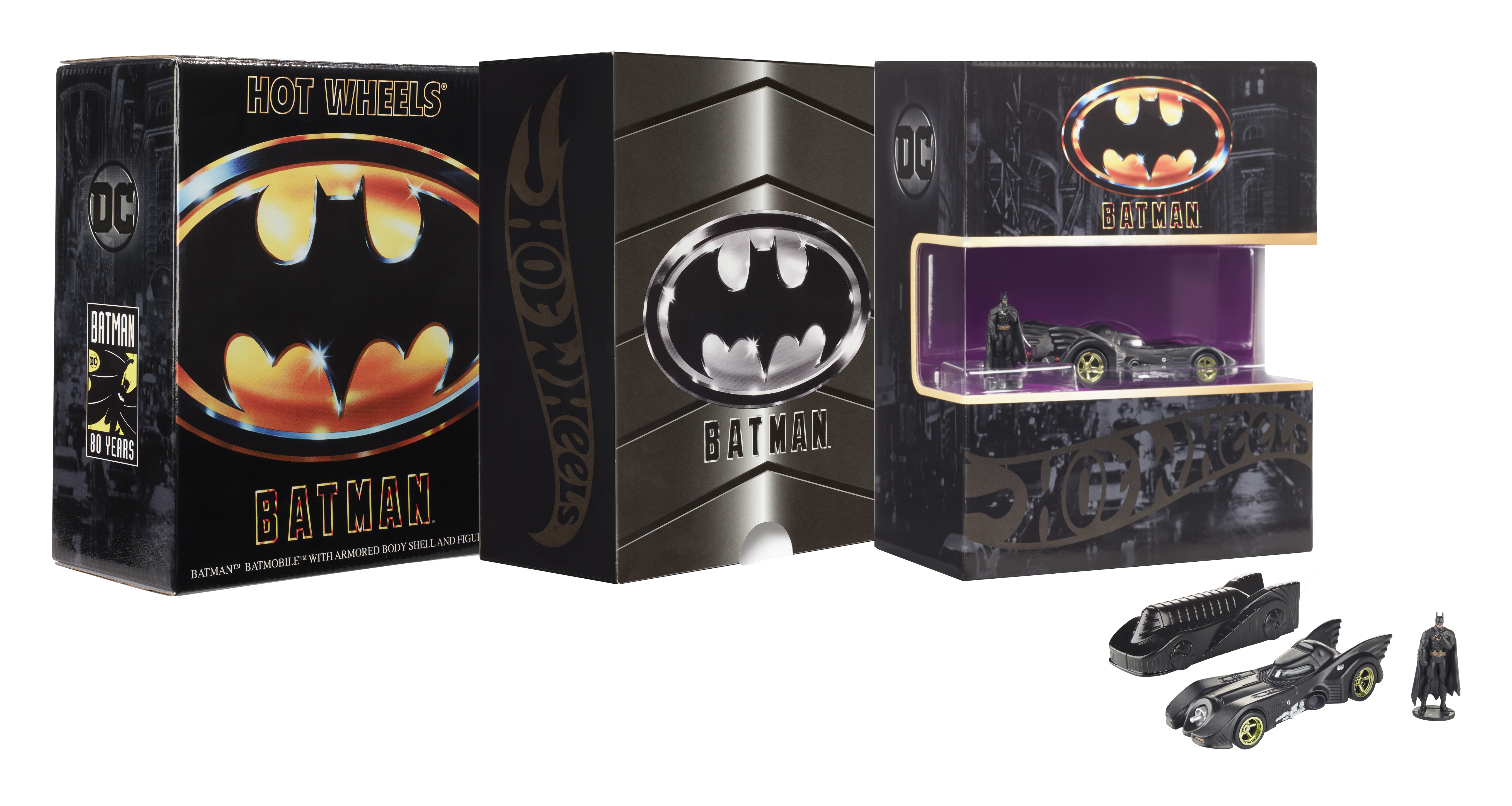Illustration for article titled Mattel's Comic-Con Batman Exclusives Include Some Very Colorful Action Figures